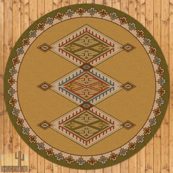 8ft Diameter (92in) Ancestry Round Area Rug number 202776