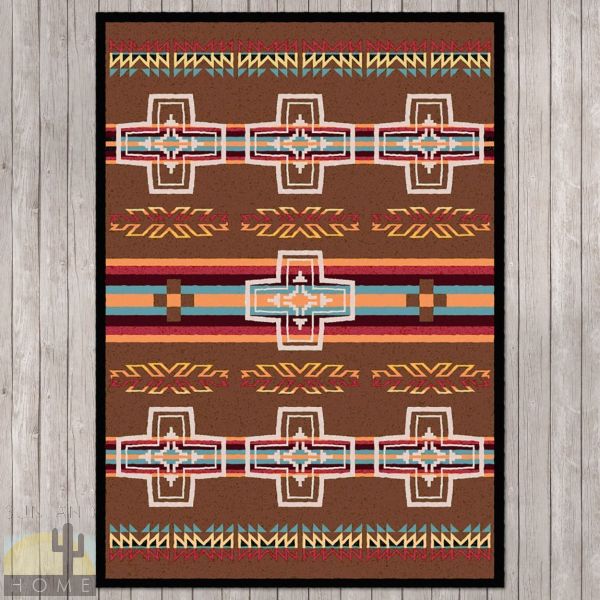 4ft x 5ft (46in x 64in) Canyon Cross Area Rug number 202792