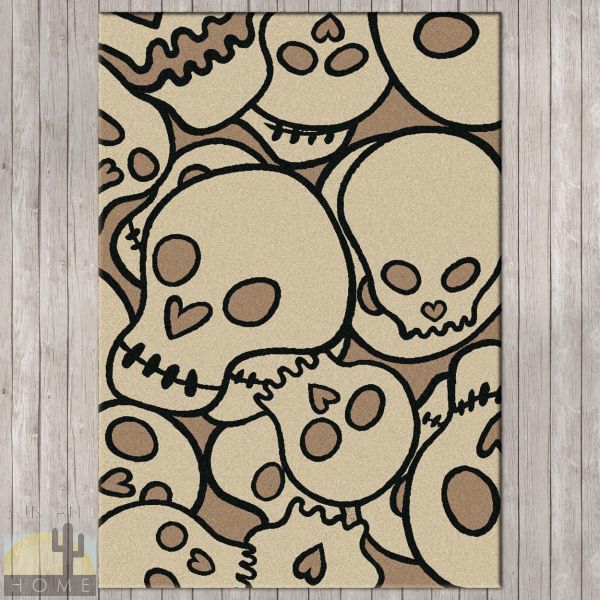 4ft x 5ft (46in x 64in) Head Banger Area Rug number 203082