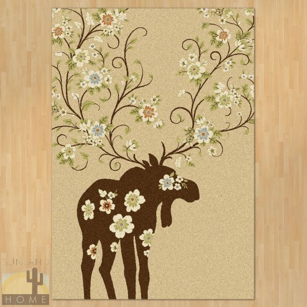 8ft x 11ft (92in x 129in) Moose Blossom Area Rug number 203184