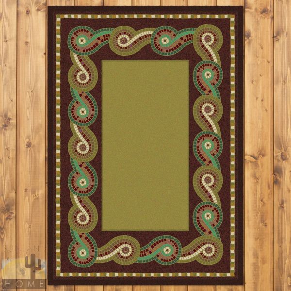 3ft x 4ft (32in x 47in) Rolling Water Area Rug number 203251