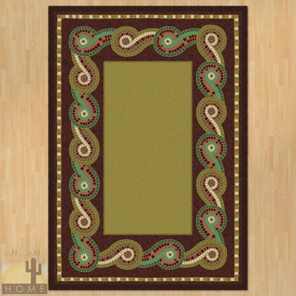 8ft x 11ft (92in x 129in) Rolling Water Area Rug number 203254