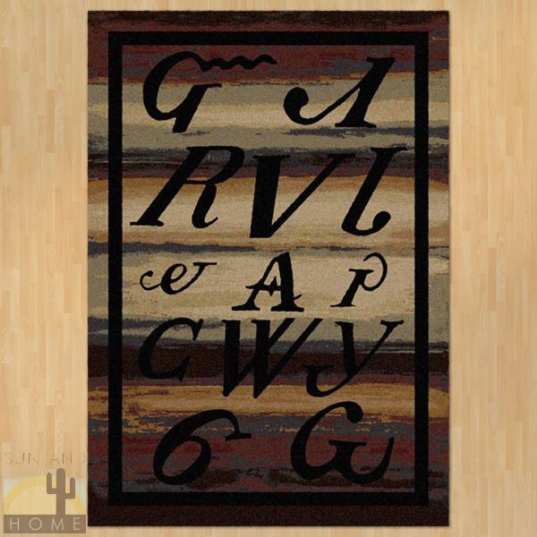 8ft x 11ft (92in x 129in) Syllabary Area Rug number 203284