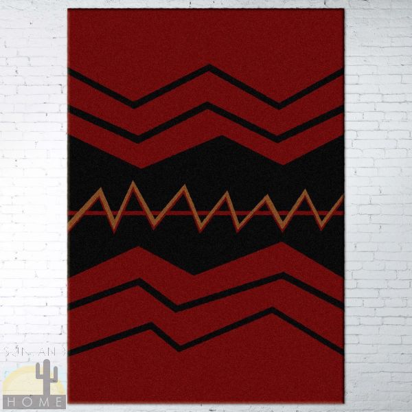 5ft x 8ft (64in x 92in) War Path Area Rug number 203333