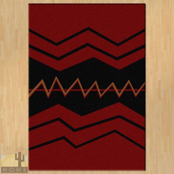 8ft x 11ft (92in x 129in) War Path Area Rug number 203334