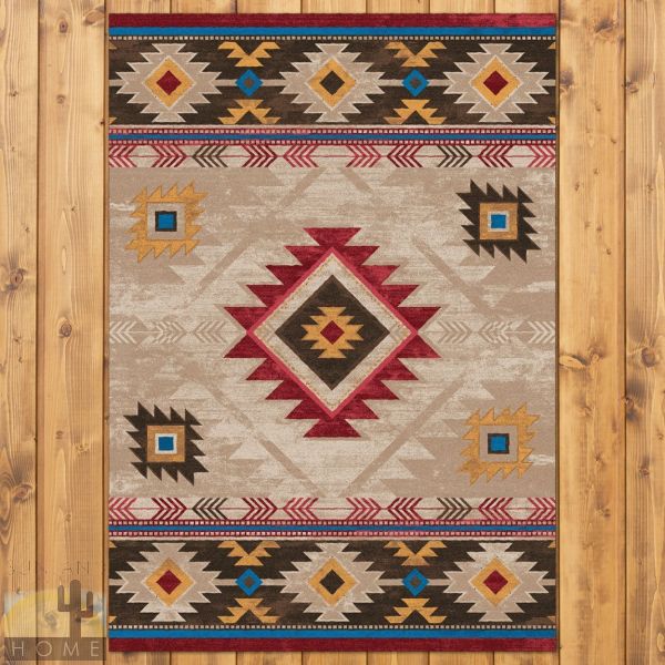 3ft x 4ft (32in x 47in) Whiskey River Natural Area Rug number 203551