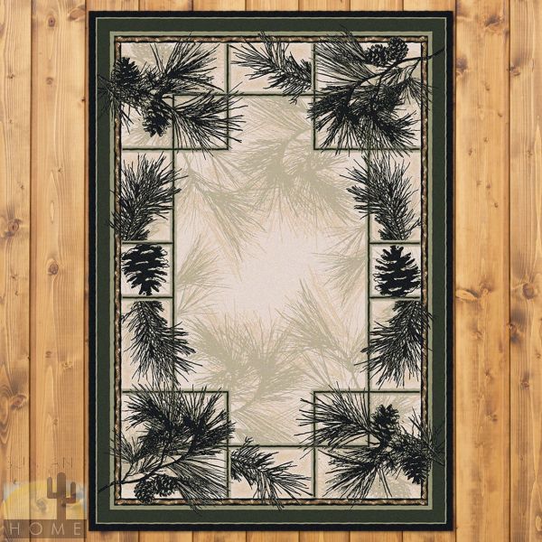 3ft x 4ft (32in x 47in) Noble Pines Natural Area Rug number 203691