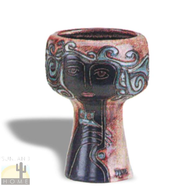 501V1 Mara Stoneware Vase Chalice Sm Limited Series