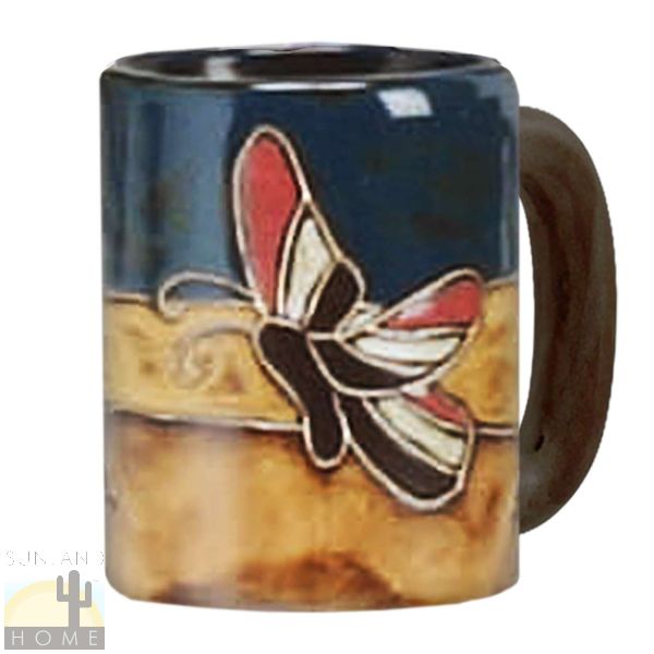 557D3 Mara Stoneware Mug 9oz Butterflies Animals