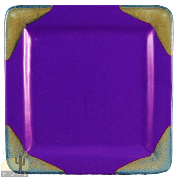 Prado Stoneware Square Dinner Plate Purple