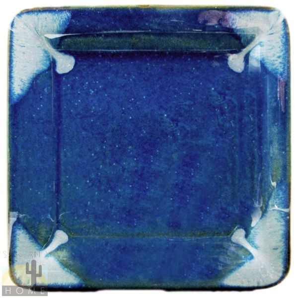 Prado Gourmet Stoneware Square Dinner Plate Royal Blue