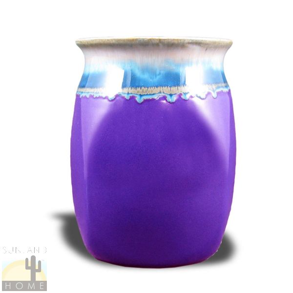 Prado Gourmet Stoneware Kitchen Utensil Jar Purple