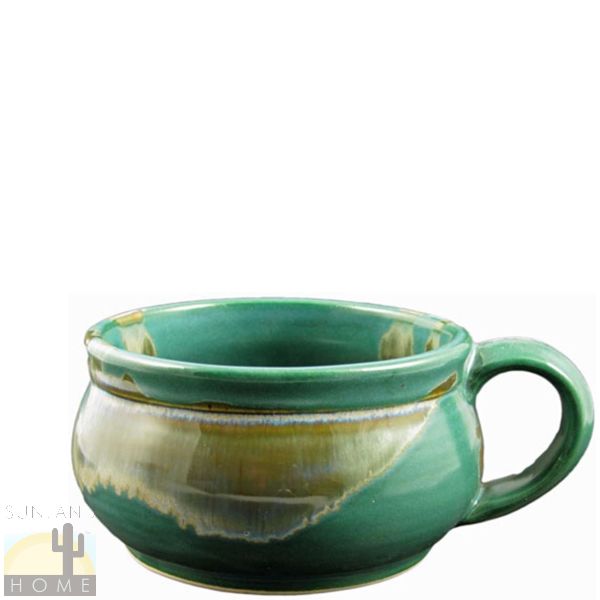 Prado Stoneware Individual Stacking Soup Cup Matte Green