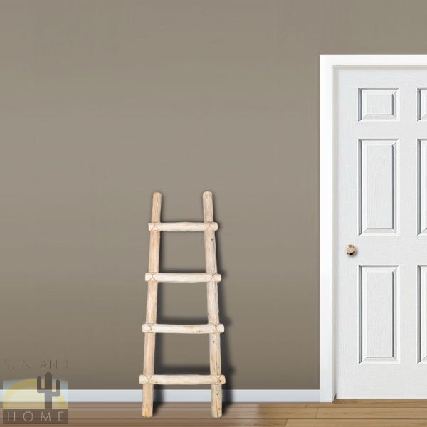 460348 - 4ft Decorative Wooden Blanket Ladder