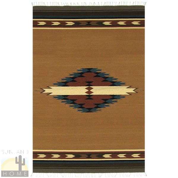 Custom Size Premium Zapotec Wool Rug Madera