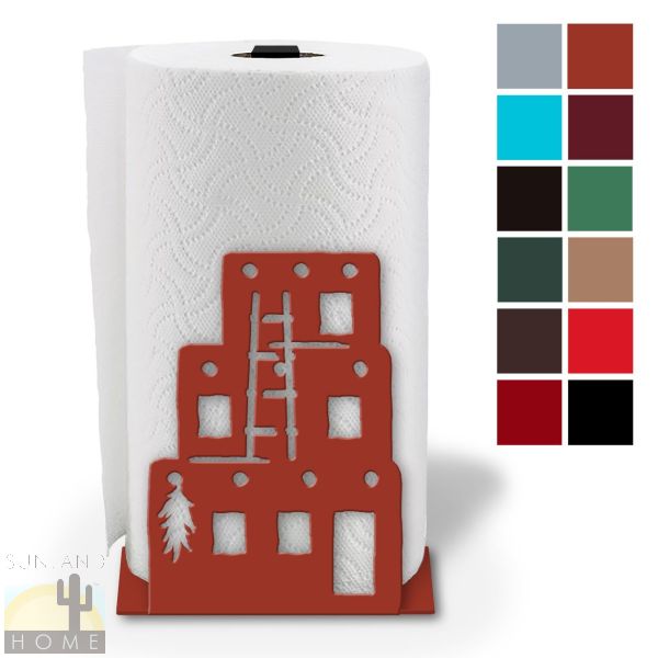 621058 - Pueblo Design Paper Towel Holder - Choose Color
