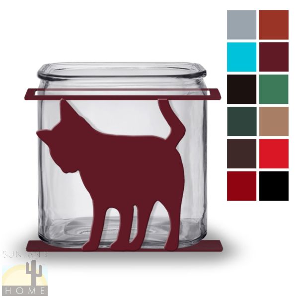 621212 - Curious Cat Design Kitchen Utensil Holder - Choose Color