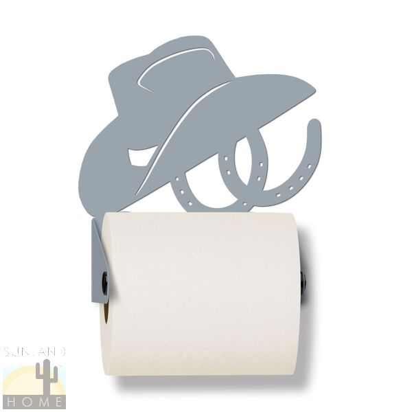 626016 - Western Theme Hat Horseshoes Toilet Paper Holder - Choose Color
