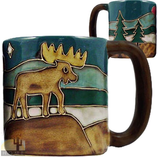 510K6 - Mara Stoneware Mug 16oz Moose