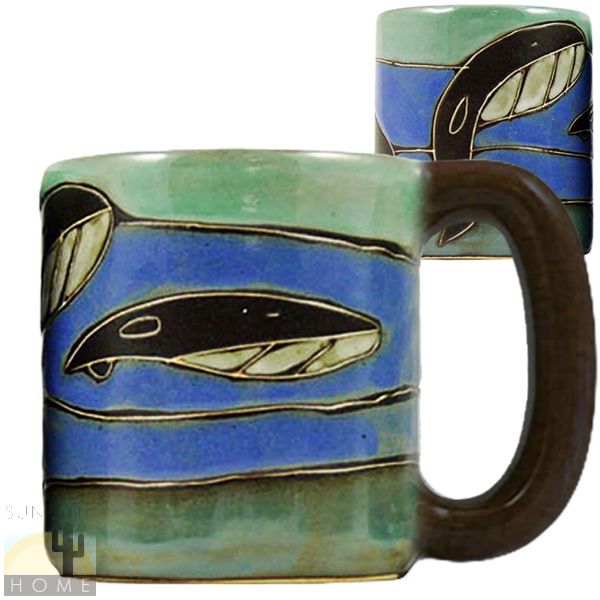 510A9 - Mara Stoneware Mug 16oz Whales