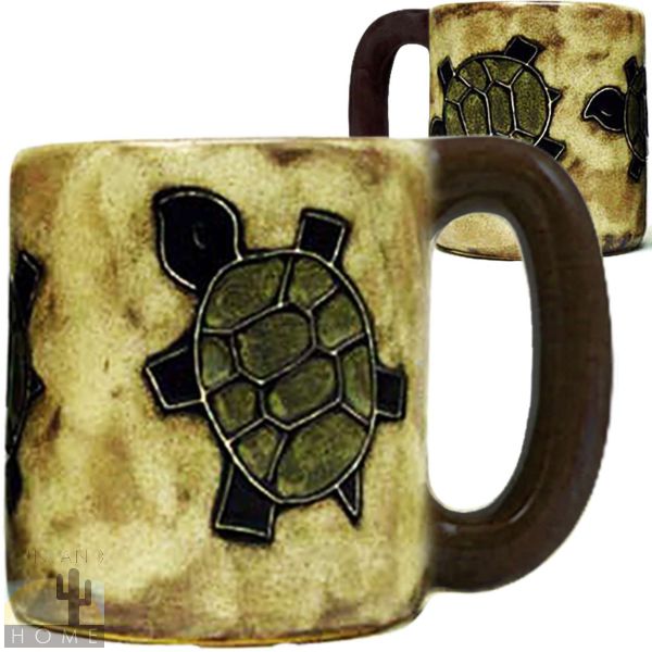 510P1 - Mara Stoneware Mug 16oz Desert Turtle