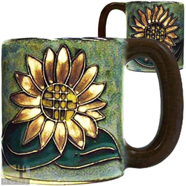510P6 - Mara Stoneware Mug 16oz Sunflower