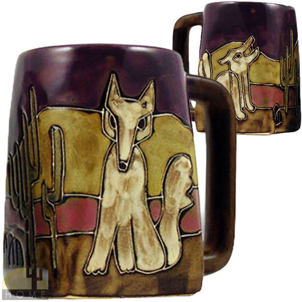 511S6 - Mara Stoneware Mug 12oz Square Coyote