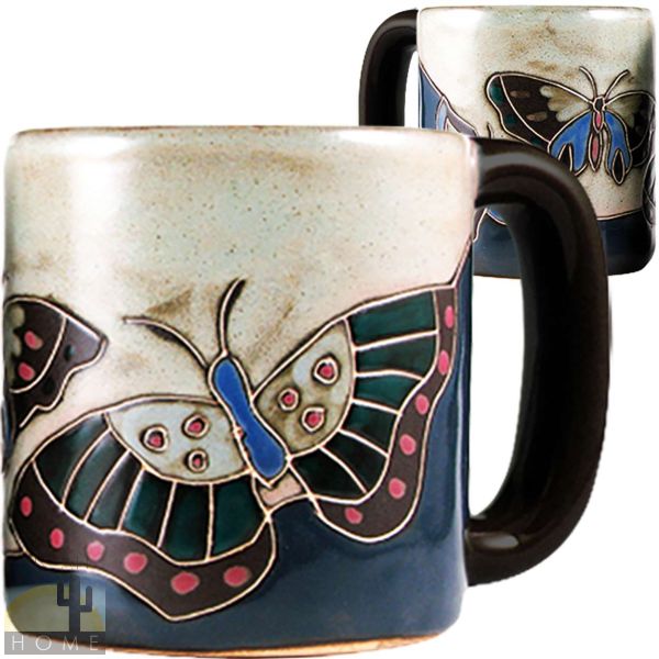 510U8 - Mara Stoneware Mug 16oz Butterfly