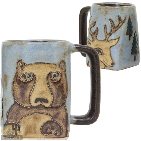 511A5 - Mara Stoneware Mug 12oz Bear and Deer