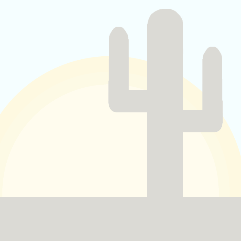 Sunrise 15in Wall Clock - Horse and Cactus - Choose Color