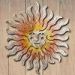 165082 - 18in Spritely Sun Face 3D Metal Wall Art - Sunset