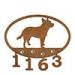 601127 - Australian Cattle Dog Puppy Custom Metal Address Numbers Wall Art