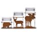 620037R - Lodge 3-Piece Kitchen Canister Set in Rust Patina