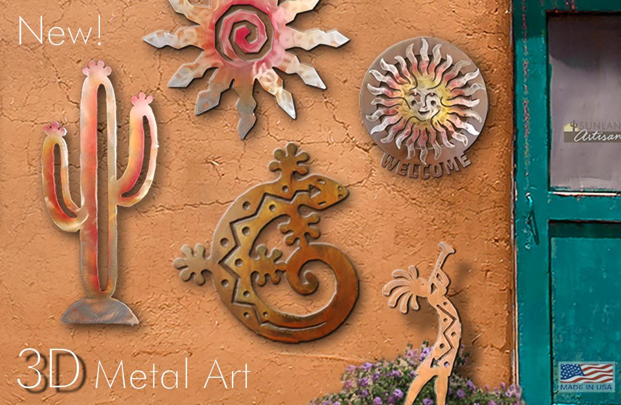 3D Metal Wall Art