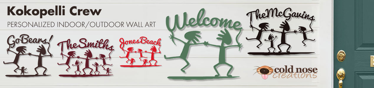 Fun Personalized House Signs